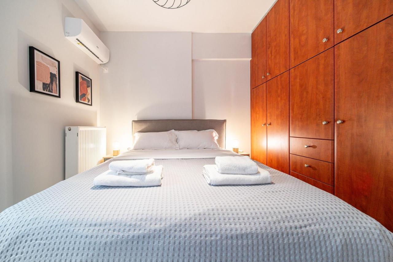 Per56 By Smart Cozy Suites - Right Next To The Metro - Parking - Available 24Hr Athens Luaran gambar